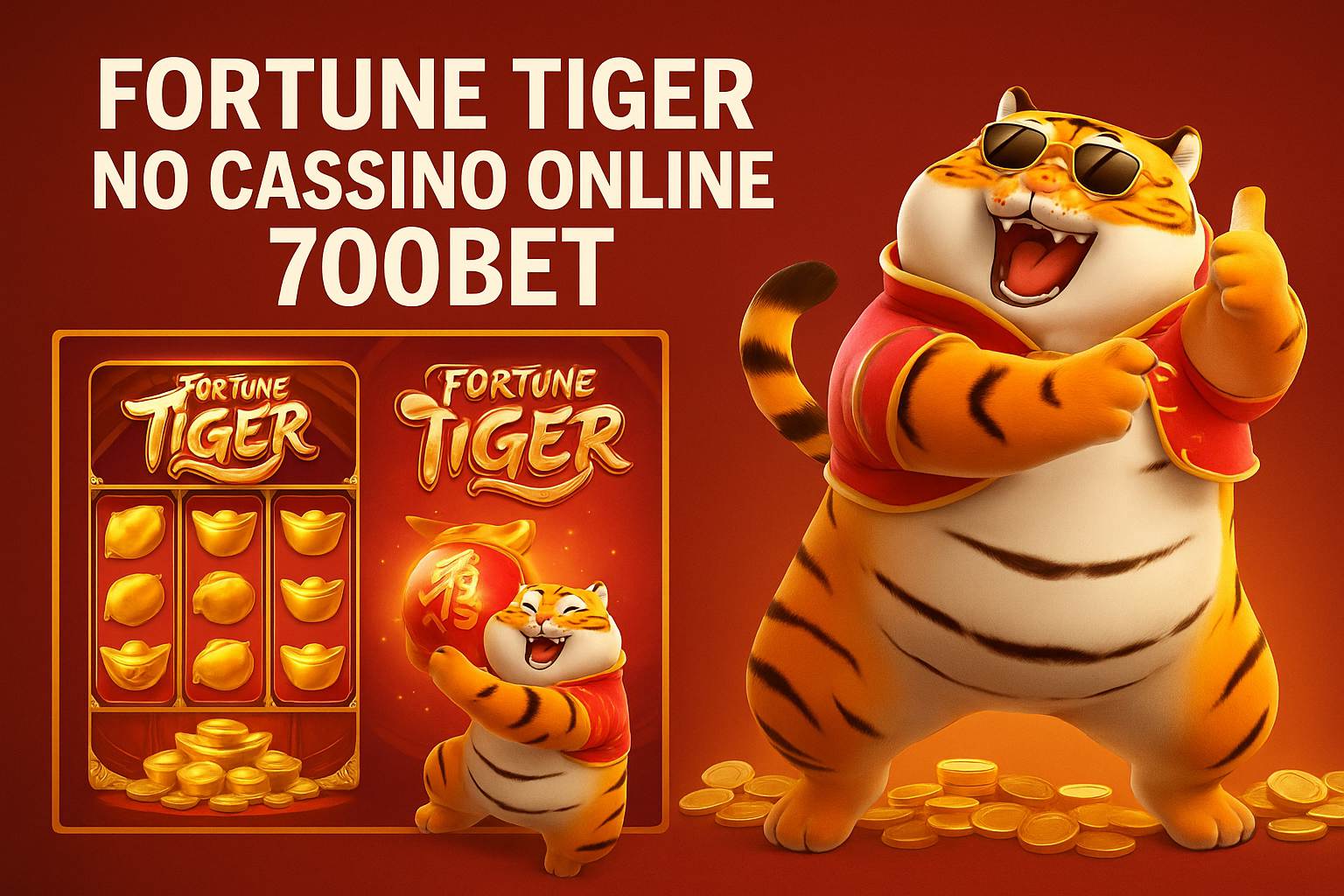 Fortune Tiger é um jogo imperdível no 700BET Casino