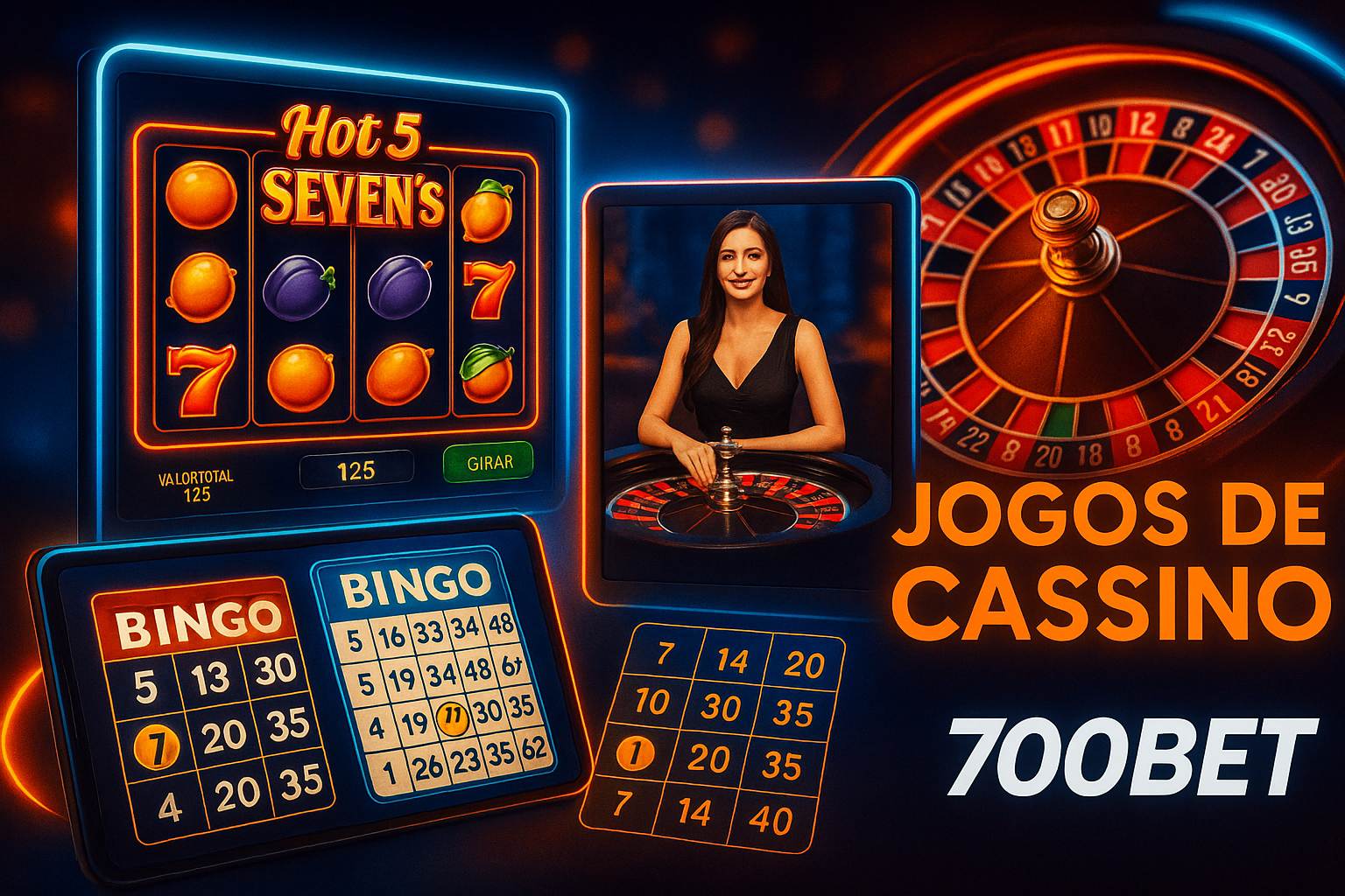 Jogos de cassino online 700BET 