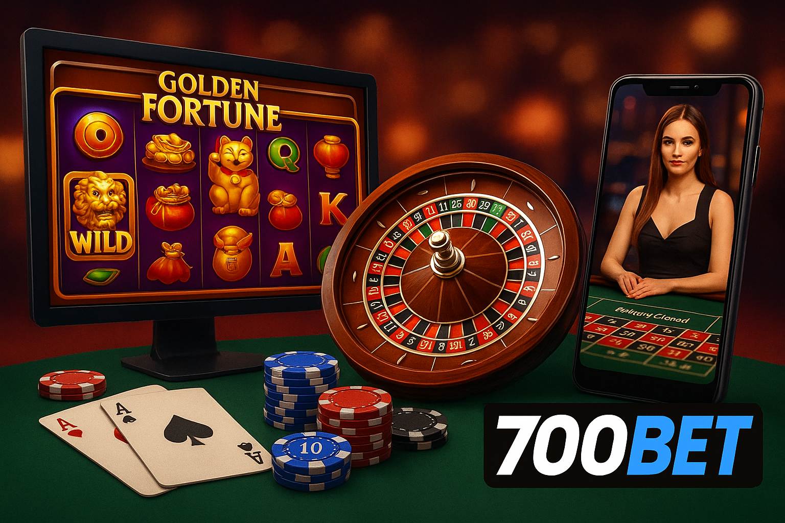 Jogos de cassino online inovadores e emocionantes na 700BET